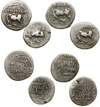 Grecja i posthellenistyczne, zestaw 4 x drachma