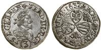 Austria, 3 krajcary, 1637