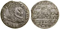Polska, trojak, 1594