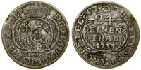 Polska, grosz (1/24 talara), 1733 IGS