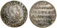 Prusy Książęce (1525–1657), trojak, 1535