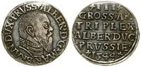 Prusy Książęce (1525–1657), trojak, 1544