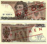 500 złotych 1.06.1979, WZÓR banknotu, seria AZ 0
