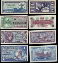 Stany Zjednoczone Ameryki (USA), zestaw 4 banknotów, 1965–1969