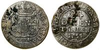 Polska, 1/24 talara (grosz), 1755 FWôF