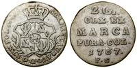 Polska, półzłotek (2 grosze), 1767 FS