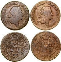 Polska, lot 2 x trojak, 1774 AP, 1776 EB