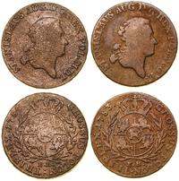 Polska, lot 2 x trojak, 1783 EB, 1784 EB
