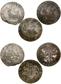 Polska, zestaw 3 x szóstak, 1625, 1626, 1626