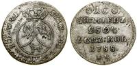 Polska, 10 groszy miedziane, 1788 EB