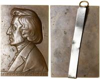 Polska, plakieta Fryderyk Chopin, 1926