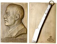 Polska, plakieta Gabriel Narutowicz, 1926
