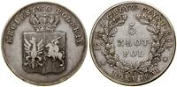 Polska, 5 złotych, 1831 KG