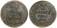 Polska, 3 grosze (trojak), 1831 KG
