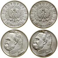Polska, zestaw: 2 x 10 złotych, 1935 i 1936