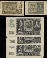 Polska, zestaw 11 banknotów, 1.03.1940