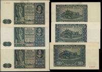 Polska, zestaw: 3 x 50 złotych, 1.08.1941