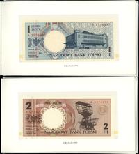Polska, zestaw banknotów obiegowych Miasta Polskie, 1.03.1990