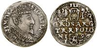 Polska, trojak, 1596