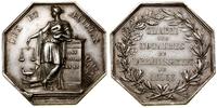 Francja, żeton pamiątkowy izby notarialnej w Lille, 1849