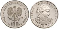 100 złotych 1975, Helena Modrzejewska, patyna i 