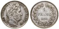 Francja, 1 frank, 1834 W