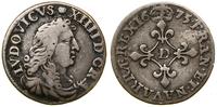 Francja, 4 sole, 1677 D