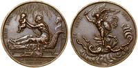 Francja, medal na pamiątkę narodzin Henryka V, 1820