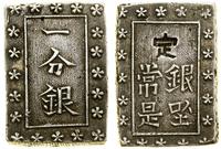 Japonia, 1 Bu srebrny (Ichibu Gin), bez daty (1859–1868)