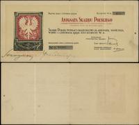 Polska, asygnata Skarbu Polskiego na 100 koron, 1.11.1918