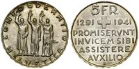 Szwajcaria, 5 franków, 1941
