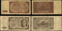 Polska, zestaw: 5 i 10 złotych, 1.07.1948