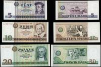 Niemcy, zestaw 5 banknotów