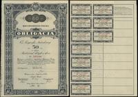 Rzeczpospolita Polska (1918–1939), zestaw 2 obligacji 6 % Pożyczki Narodowej, 2.01.1934