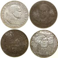 Austria, zestaw 2 x 500 szylingów