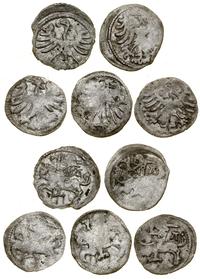Polska, zestaw: 5 x denar