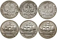 Polska, zestaw: 3 x 2 złote, 1936