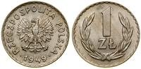 Polska, 1 złoty, 1949