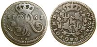 Polska, grosz, 1765 VG