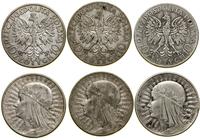 Polska, zestaw 3 x 10 złotych, 1932–1933
