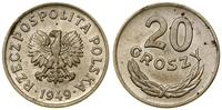 Polska, 20 groszy, 1949