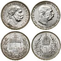 Austria, zestaw: 2 x 1 korona, 1915–1916