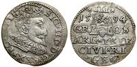 Polska, trojak, 1594