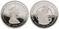 25 koron 1978, Biały lew, srebro 43.43 g, '' 925
