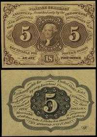 Stany Zjednoczone Ameryki (USA), 5 centów, 17.07.1862