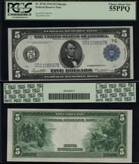 Stany Zjednoczone Ameryki (USA), 5 dolarów, 1914