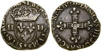 Polska, 1/4 écu, 1588 /9