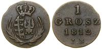 Polska, 1 grosz, 1812 IB