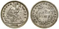 Stany Zjednoczone Ameryki (USA), 1/2 dime, 1838