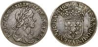 Francja, 1/4 ecu, 1643 A